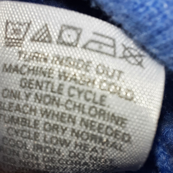 Victoria's Secret Sequin Angel Wings Blue Zip Hoodie SZ L - Picture 11 of 13